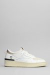 DATE TORNEO SNEAKERS IN WHITE LEATHER