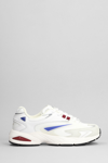 DATE SN23 SNEAKERS IN WHITE LEATHER AND FABRIC