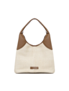 Themoirè Ninfa Shoulder Bag In Natural, Brown