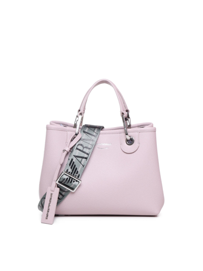 Emporio Armani Myea Mini Bag In Pink