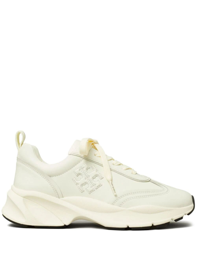 Tory Burch Good Luck Trainer In White