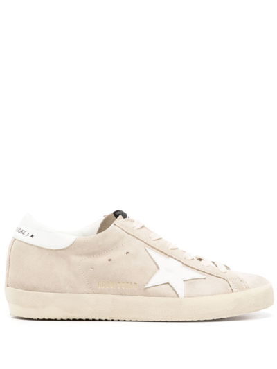 Golden Goose Super-star Sneakers In Seedpearl White