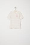 BONPOINT IVORY T-SHIRT FOR GIRL WITH ICONIC CHERRIES
