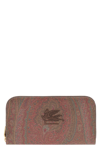 ETRO COATED CANVAS WALLET
