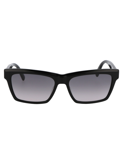 Saint Laurent Sl M104 Sunglasses In 001 Black Black Grey