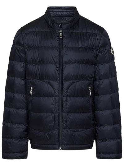 Moncler Kids' Down Jacket In Blue