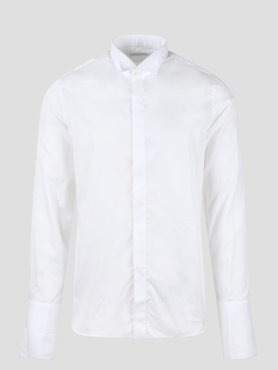 Tagliatore Suit Shirt In White