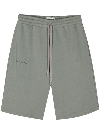 Ih Nom Uh Nit Logo-print Track Shorts In Green