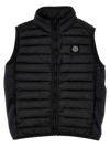 Stone Island Kids Vest For Boys In Black
