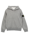 STONE ISLAND JUNIOR LOGO BADGE HOODIE