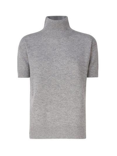 's Max Mara Paola Wool Blend Turtleneck Sweater In Grey
