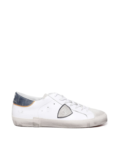 Philippe Model Prsx Low Sneakers In White