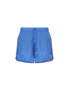 MONCLER SWIM SHORTS WITH LOGO PATCH
