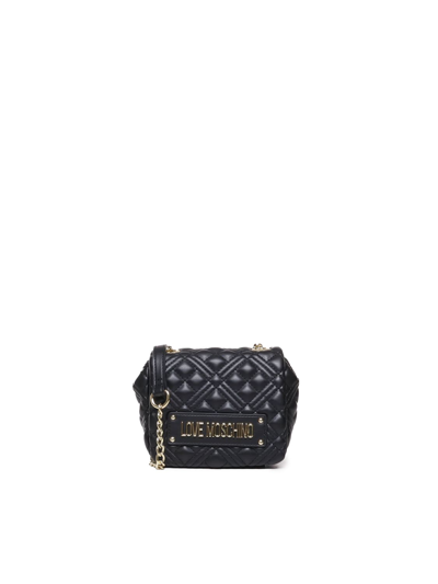 LOVE MOSCHINO SHOULDER BAG WITH LOGO