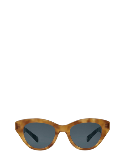 Garrett Leight Dottie Sun Ember Tortoise/semi-flat Blue Smoke Sunglasses