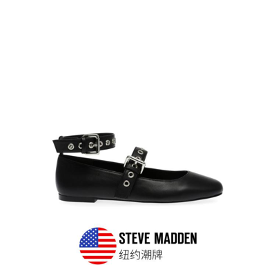 Steve Madden 【甜酷时髦】思美登新款圆头平底芭蕾鞋单鞋女 Macbeth In Multi