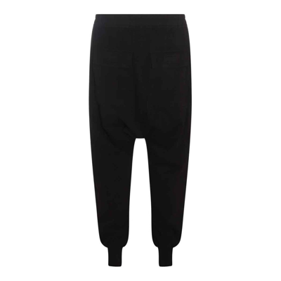 Rick Owens Drkshdw Drawstring Pants In Black