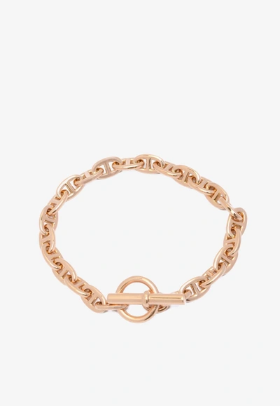 Hermes Chaine D'ancre Tpm Bracelet In Rose Gold