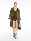 MAX MARA OVERSIZED SILK ORGANZA PARKA