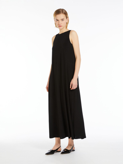 MAX MARA STRETCH JERSEY A-LINE DRESS
