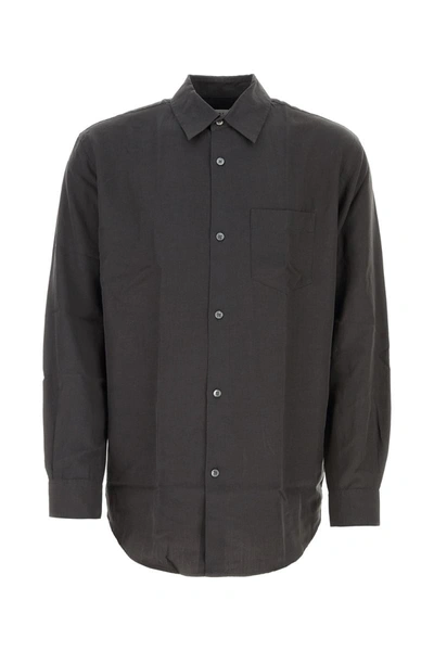 Our Legacy Initial Buttoned Shirt In Ash Grey