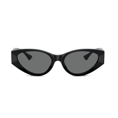 Versace Ve4454 Gb1/87 Sunglasses In Gb1/87 Black