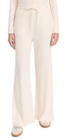 Beyond Yoga Womens Ivory Well Travelled Wide-leg High-rise Stretch-jersey Trousers