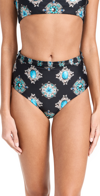 AGUA BY AGUA BENDITA NOPAL PLATERO BIKINI BOTTOMS MULTICOLOR