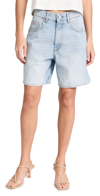 Dl1961 Taylor Shorts: Ultra High Rise 7' Vintage Light (vintage) In Vintage Light (vintage)