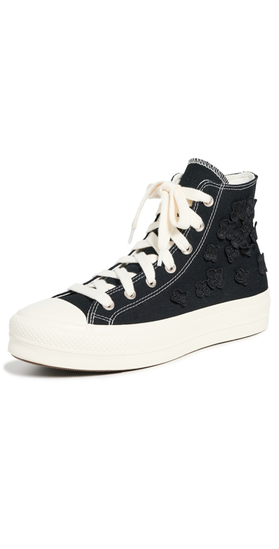 Converse Chuck Taylor All Star Lift Sneakers Black/black/egret