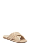 Seychelles World View Ii Slide Sandal In Cream