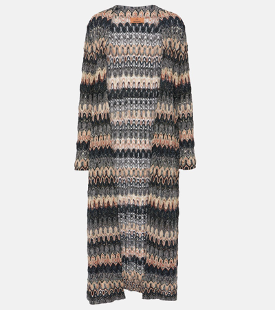 Missoni Lamé Cardigan In Multicoloured