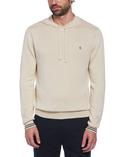 Original Penguin Pullover Hoodie In Brown