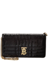 BURBERRY BURBERRY LOLA SEQUIN LEATHER WALLET ON CHAIN