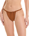Weworewhat Adjustable Ruched Bottom