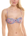 Onia Dalia Printed Underwired Bikini Top