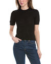 Hugo Boss Boss Falyssiasi Wool T-shirt In Black
