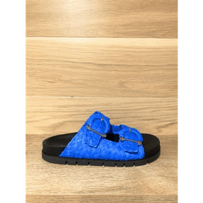 Pons Quintana Caiman Sliders Cobalt In Blue