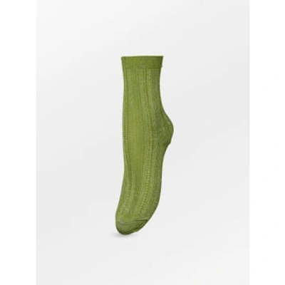 Becksondergaard Glitter Drake Sock In Green