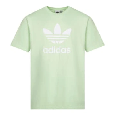 Adidas Originals Trefoil T-shirt In Green