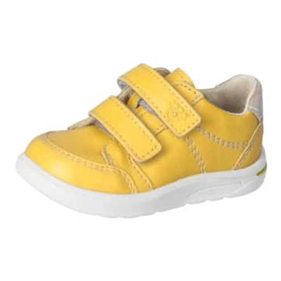 Ricosta Jamey Leather Trainer (sonne Yellow) 22-28