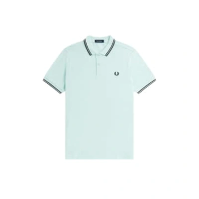 Fred Perry Slim Fit Twin Tipped Polo Brighton Black