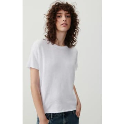 American Vintage Sonoma 02fge T-shirt In White