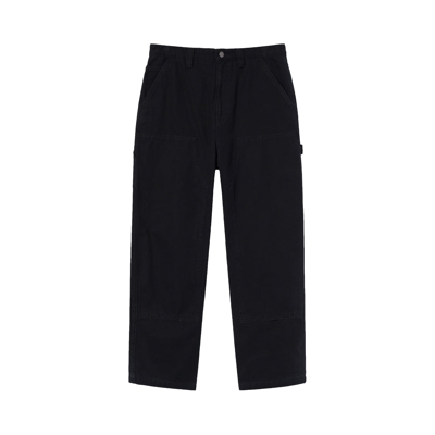 Pre-owned Stussy Canvas Work Pant 'black'