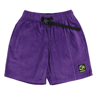 Pre-owned Pleasures Flip Corduroy Shorts 'purple'
