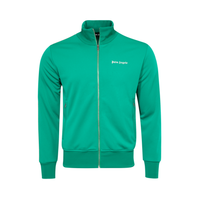 Pre-owned Palm Angels Classic Logo Track Jacket 'green'