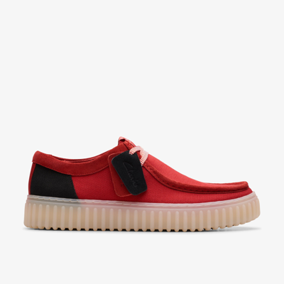 Clarks Torhill Lo In Red