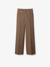 BURBERRY Wool Tailored Trousers