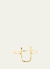 Atelier Paulin 18k Yellow Gold Alphabet Ring In U