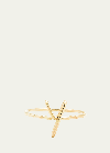 Atelier Paulin 18k Yellow Gold Alphabet Ring